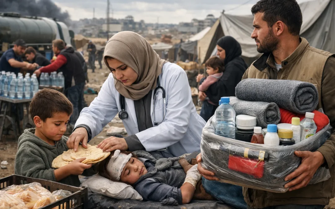 Donatie Gaza: Hoe uw bijdrage direct helpt bij zorg, voedsel en noodhulp